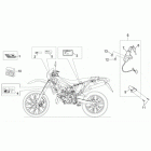 ETX 125 Decal and plate set