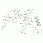 ETX 125 Передний корпус - облицовка 2