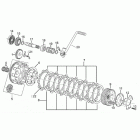 RS 125 (122cc Engine) Сцепление