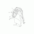 Scarabeo 50 2T (Minarelli Engine) Front body iv - front fairing