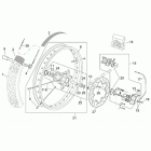 ETX 125 Переднее колесо