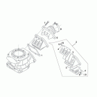 RX 125 Карбюратор -  фланец