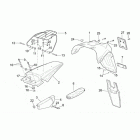 ETX 125 Задняя часть кузова