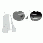 Gulliver 50 Air Acc. - windshields / top cases