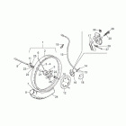 RX 125 Переднее колесо