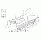 Leonardo 125-150 Центальная часть облицовки 1