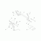 Scarabeo 50 2T (Minarelli Engine) Центральная подножка