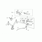 Scarabeo 50 2T (Minarelli Engine) Рулевые переключатели,правые