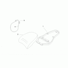 Scarabeo 50 2T (Minarelli Engine) Passenger saddle