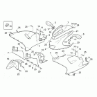 RS 250 Передний корпус - облицовка 1