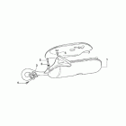 Scarabeo 50 2T (Minarelli Engine) Глушитель