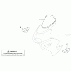 Pegaso 650 Front body - front fairing 2