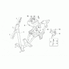 Scarabeo 50 2T (Minarelli Engine) Frame and fuel tank