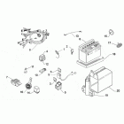 Scarabeo 50 2T (Minarelli Engine) Электрическая система