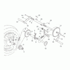 SR 50 AIR Rubber pedal