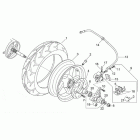 Leonardo 125-150 Заднее колесо
