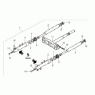 SR 50 AIR (Horizontal Cylinder) Front fork showa