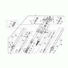 RX 125 Front fork 1995-1997