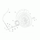 Amico 50 Заднее колесо