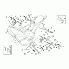 RS 250 Подножки и боковая подставка