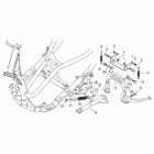 Leonardo 125-150 Центральная подножка