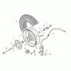SR 50 AIR (Horizontal Cylinder) Переднее колесо