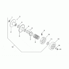 SR 50 AIR (Horizontal Cylinder) Сцепление