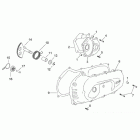 Gulliver 50 H20 Крышка  кикстартера