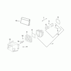 SR 50 AIR (Horizontal Cylinder) Цилиндр и поршни