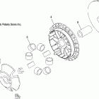 HAWKEYE 2X4/4X4 INTL - A07LB27FA/LH27FB Сцепление- вариатор