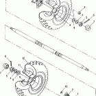 SCRAMBLER 500 4X4 - A06BG50AA Колесо заднее