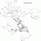 TRAIL BOSS 330 - A07CA32AA Cab, rear and seat