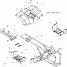 HAWKEYE 2X4/4X4 INTL - A07LB27FA/LH27FB Cab, rear, frame, and footwells