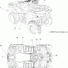 HAWKEYE 2X4/4X4 INTL - A07LB27FA/LH27FB Наклейки