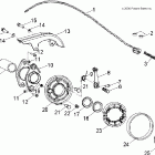 OUTLAW 90 - A07KA09AA/AB/AD Brake, rear