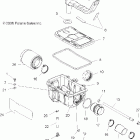 TRAIL BOSS 330 - A07CA32AA Воздушный фильтр