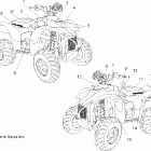 SCRAMBLER 500 2X4 INTL - A07BA50FA Наклейки