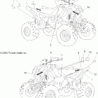 OUTLAW 500 - A07GP50AA/AB Наклейки