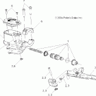SPORTSMAN 450 - A07MH46AA/AZ Brake, hand