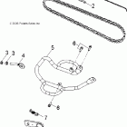 OUTLAW 90 - A08KA09AB/AD Цепь привода