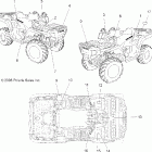 SPORTSMAN X2 500 EFI - A07TH50AL/AQ/AU/AZ/TN50AF/AS/AU Наклейки