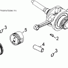 OUTLAW 90 - A07KA09AA/AB/AD Колен.вал и поршни