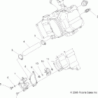 SCRAMBLER 500 2X4 INTL - A07BA50FA Водяной насос