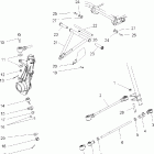 SCRAMBLER 500 4X4 - A07BG50AA/FA Подвеска передняя