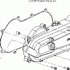 OUTLAW 90 - A07KA09AA/AB/AD Кик стартер