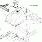SCRAMBLER 500 4X4 - A07BG50AA/FA Топливная система