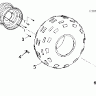 OUTLAW 90 - A07KA09AA/AB/AD Колесо заднее