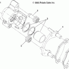 OUTLAW 500 - A07GP50AA/AB Caliper, front