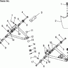 PHOENIX 200 QUADRICYCLE - A06PB20EA Control arm and footrest
