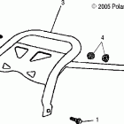 PREDATOR 90 - A06KA09CA Бампер, Багажник. Брызговик